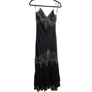 Season Design Beaded Vintage Dress Size Medium (66)